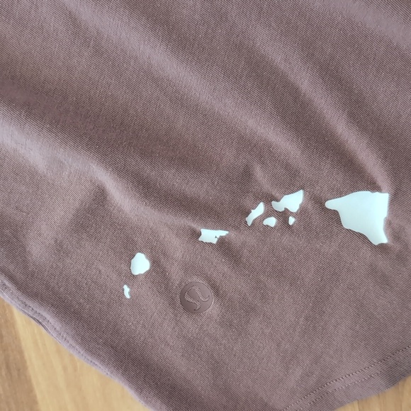 Lululemon Hawaiian Islands Love Tank *Pleated Red Dust 8 - Picture 13 of 15